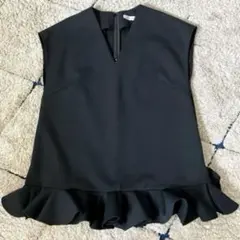 【美品✨】アドーア　スキューバジャージーカットソー　トップス　ブラック　黒　M