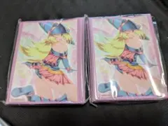 スリーブ 2個セット ブラックマジシャンガール