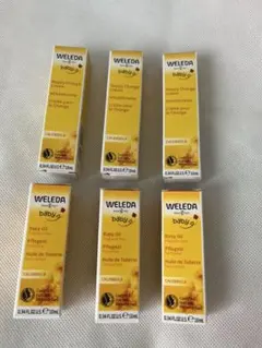 WELEDA カレンドラ ベビーオイル FF 10ml 3本　ベビークリーム3本