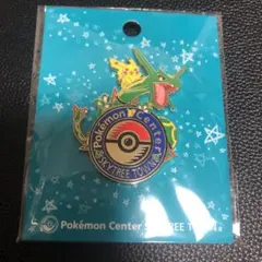 ポケモンセンター スカイツリータウン ピンバッジ ロゴピンズ レックウザ