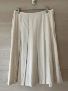 【最終値下げ】Nolley's アイボリー プリーツスカート 38