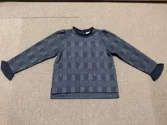 &LOVE アンドラブ チェック柄 長袖カットソー M