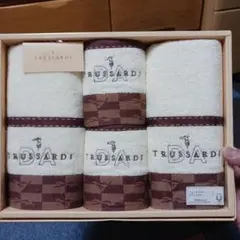 TRUSSARDI タオルセット フェイスタオル・ゲストタオル各2枚のサムネイル