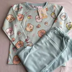 新品タグ付　すみっコぐらし　パジャマ　120㎝ 裏起毛　上下セット　グリーン