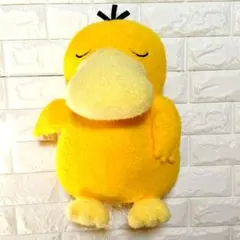 ポケットモンスター　くつろぎタイムめちゃでかぬいぐるみ　コダック