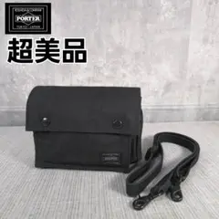 なーこ様【極美品】ポーター　スモーキー　メッセンジャーバッグ　ショルダー　黒 ポーター PORTER スモーキー メッセンジャーバッグ なーこ様【極美品