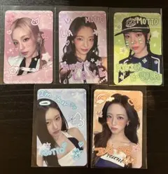 匿名配送】ITZY Motto makestar 特典トレカ コンプ - メルカリ