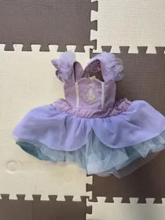 値下げ　Cottoli アリエル　ディズニー　プリンセス　フリルワンピース 70