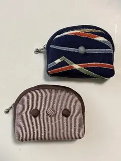 ハンドメイド　古布ポーチ