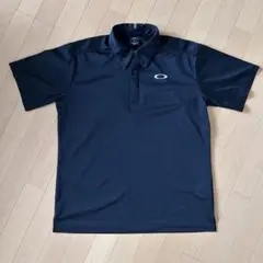 極美品 OAKLEY オークリー 半袖ポロシャツ ブラック ゴルフXXL