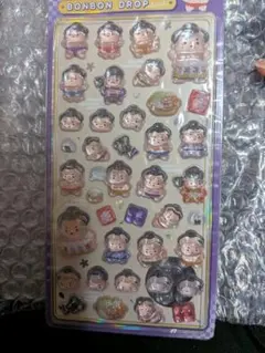 ボンボンドロップシール　お相撲さん