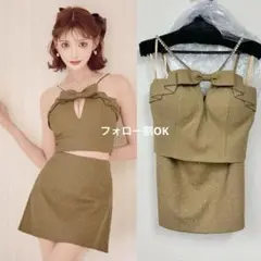 XS 4047アニエルローブドフルールキャバドレスAngelR Sugar系 - メルカリ