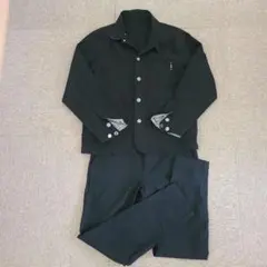 COMME CA ISM】黒セットアップ　M