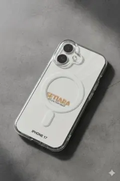 新品 iPhone17 用 MagSafe対応クリアケース