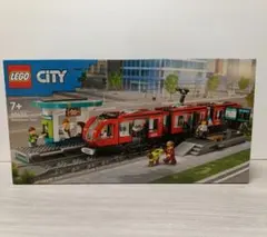 LEGO 60423 レゴシティ　ダウンタウン路面電車と停留所