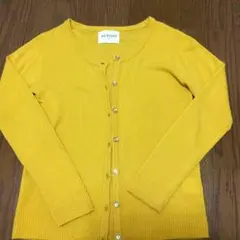アルシーヴ イエローカーディガン
