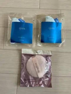 qiora パフ2個 MAQuillAGE パフ1個 まとめセット 新品未使用