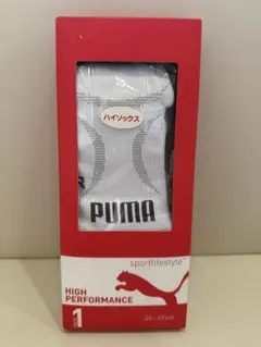 PUMA【新品未使用】プーマ 立体設計 着圧ハイソックス 25〜27cm 日本製