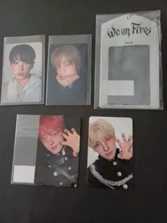 23日迄&TEAMWeonFire購入特典フォトカード4種＋カードホルダー EJ