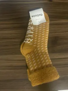 ROTOTO ロトト　COMFY ROOM SOCKS 未使用　靴下　2足　美品
