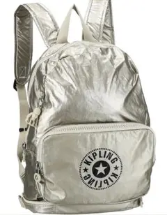 美品格安　KIPLING シルバー リュック