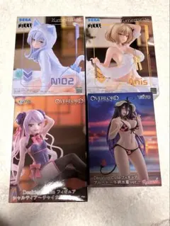 美少女フィギュア4個セット