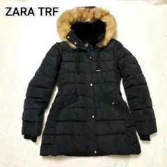 ZARA ザラ 3WAY ファーダウンコート ブラック Sサイズ aライン 完売