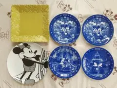 ディズニーのプレート　6枚セット