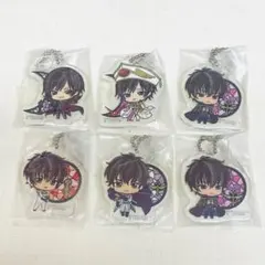 コードギアス クリアステンドグラスチャーム ６点セット
