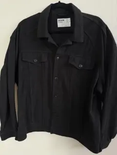 Bershka ベルシュカ ブラックデニムジャケット Mのサムネイル