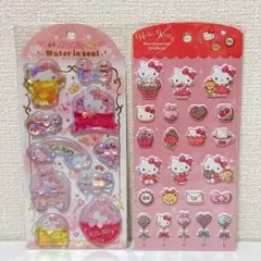 【正規品】サンリオ　ハローキティ　ウォーターインシール　マシュマロシール