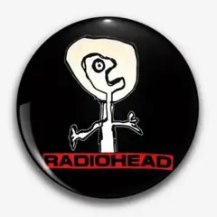 【未使用】レディオヘッド (RADIOHEAD) 缶バッジ