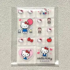 サンリオ　トレーディングミニタイルシール　ハローキティ