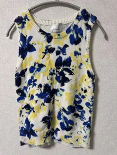 エゴイスト 花柄ノースリーブ