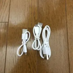 ワイヤレスイヤホン　ケーブルのみ　３つセット