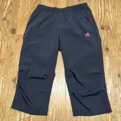 adidas ブラック ヨガジャージパンツ