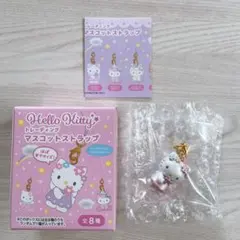 ハローキティ トレーディングマスコットストラップ フェアリー ピンク