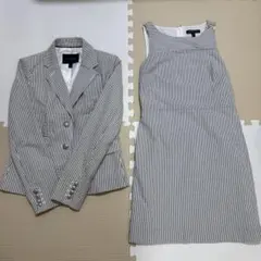 BANANA REPUBLIC ストライプジャケット、ワンピースセット