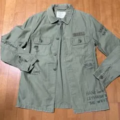 ★BAYFLOW★ミリタリージャケット カーキ