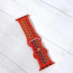 applewatchバンドオレンジ