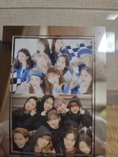NiziU 유리 탁상시계