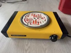 三菱電機 電気こんろ H-630 レトロイエロー 600W 動作確認済のサムネイル