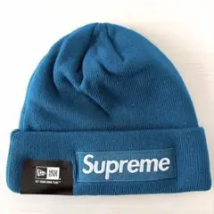 新品未使用品Supreme NEWERA Box Logo Beanie