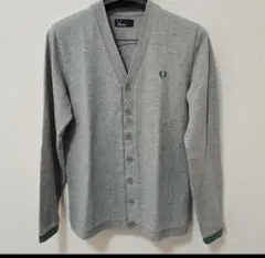 フレッドペリー(FRED PERRY)のピケコットンカーディガン　サイズs