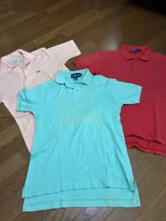 ラコステ ラルフローレン ポロシャツ 3点セット M/Lのサムネイル