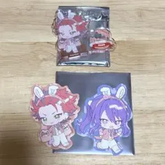 あんスタ アニカフェ アクスタ アクリルスタンド ステッカー 鬼龍紅郎 神崎颯馬