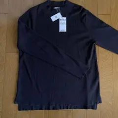 【新品タグ付き】値下げ！ジェイプレス 長袖リブ チャコールグレー Lサイズ