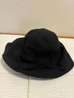 ANY FAM ブラック リボン付き バケットハットのサムネイル
