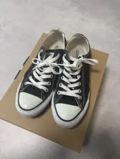 ALL STAR ブラック ローカット スニーカー