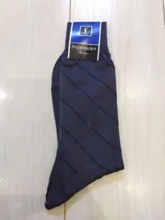 新品未使用　イヴ・サンローラン　ダークグレー　メンズソックス　25cm